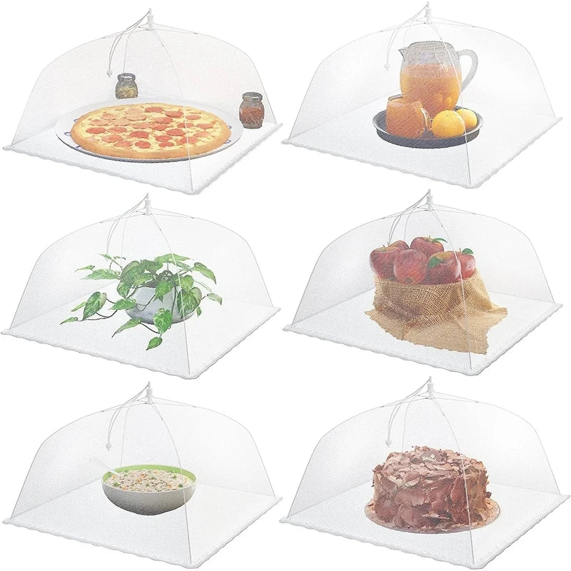 Housse de protection pliable en maille pour aliments, anti-mouches, pour la cuisine