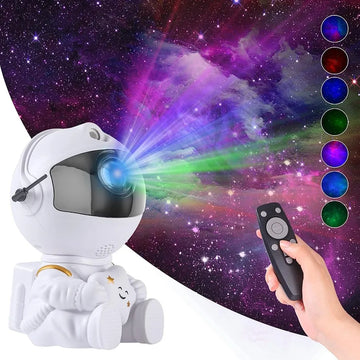 Star Projector Galaxy Night Light Astronaut Space