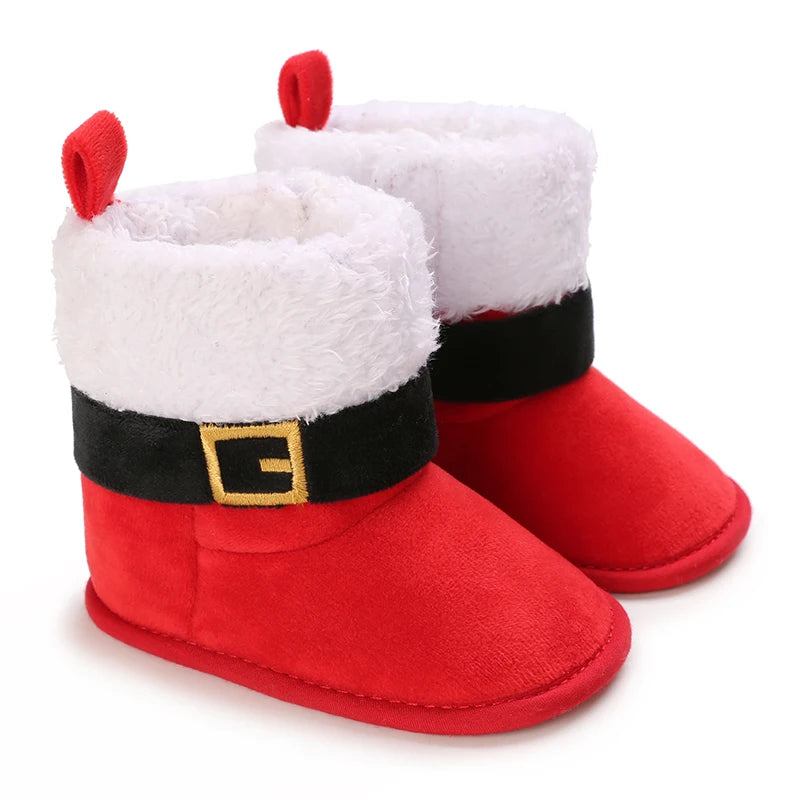 New year Christmas Newborn Baby Shoes