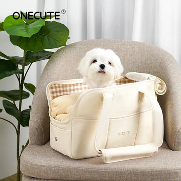 Portable Shoulder Handbag Dog