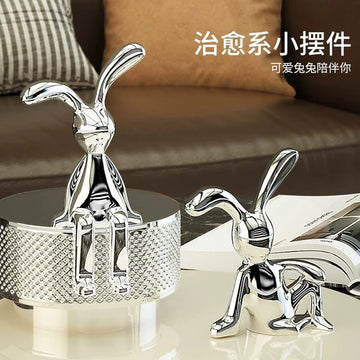 Rabbit creative cartoon sitting posture Lopunny