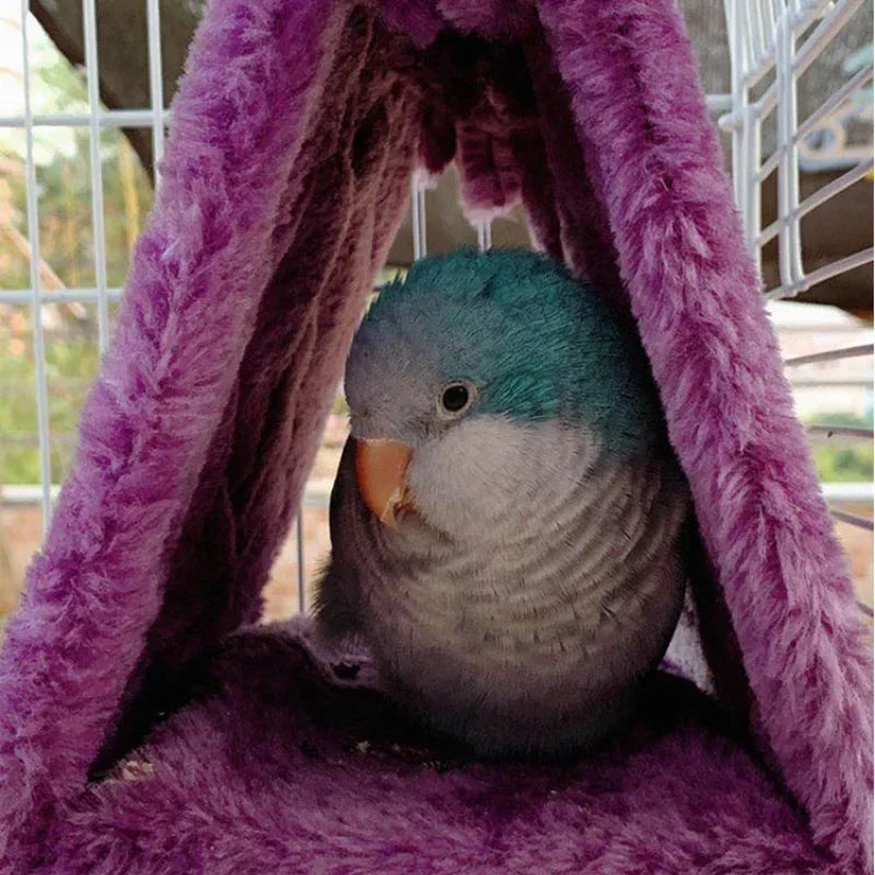 Pet Bird Parrot Cages Warm Hammock